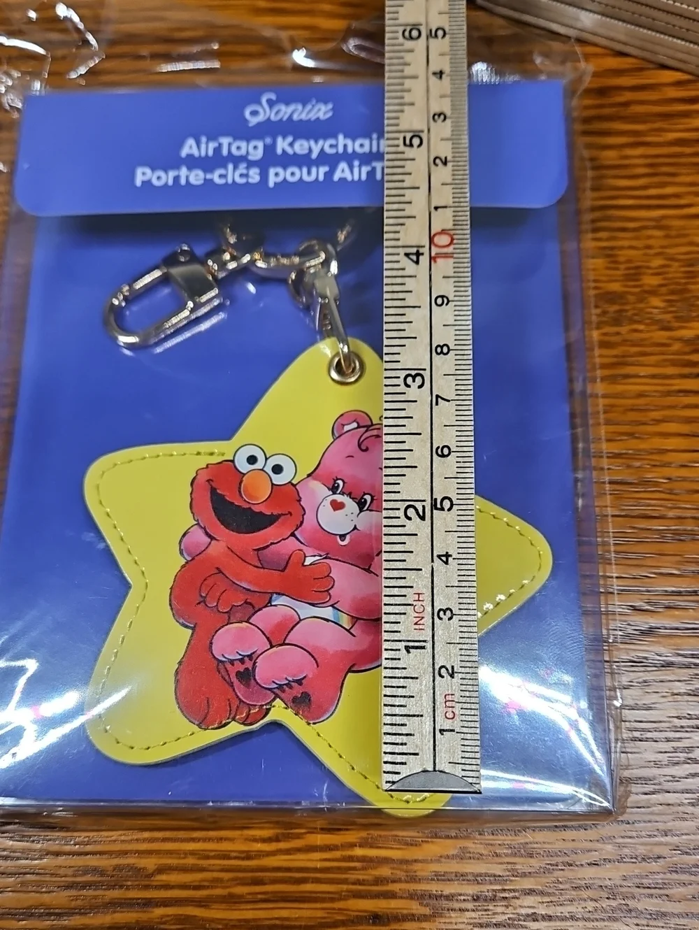 Care Bears x Sesame Street Airtag Keychain Charm